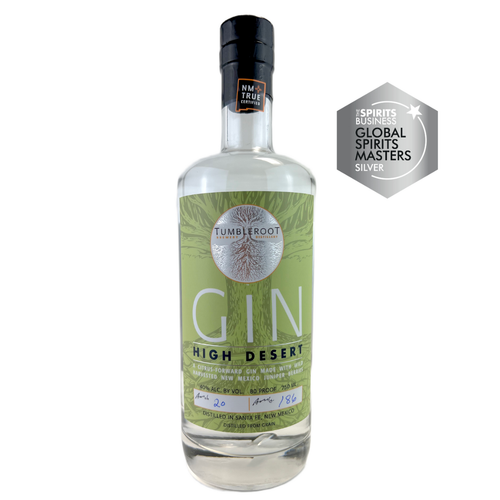 The Gin Master 2025 Silver Award — Tumbleroot High Desert Gin